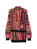 Laneus belted cardigan